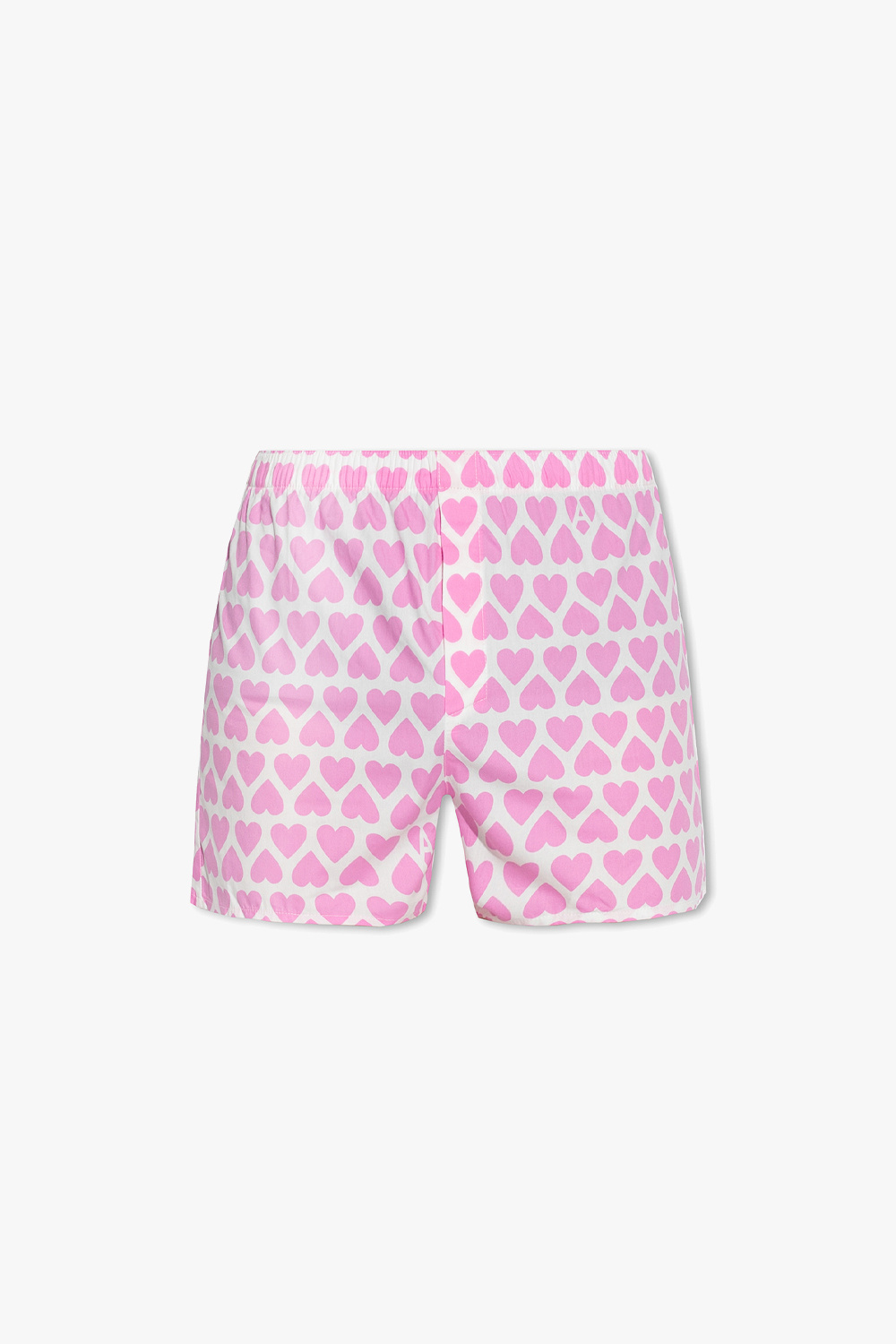 Pink Boxers with motif of hearts Ami Alexandre Mattiussi